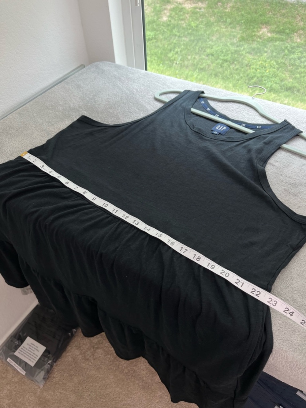 GAP NWT Tiered Dress Black size XXL - Picture 6 of 8
